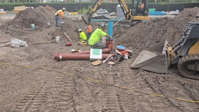 Mall at Millenia site work, photo 36 of 40
