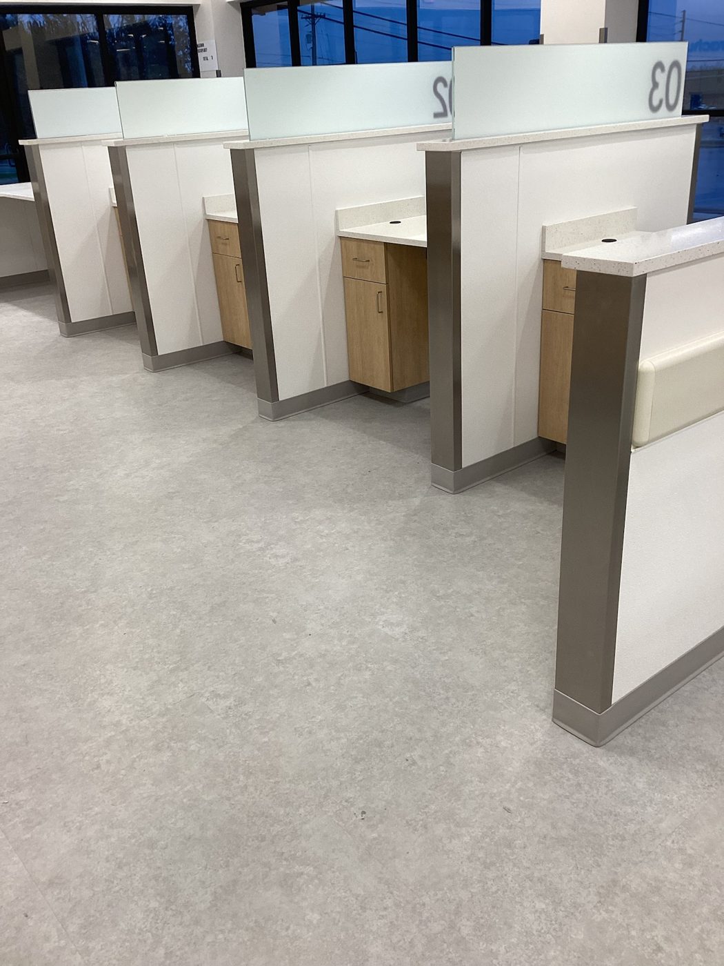Clinical donor stations, finished